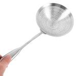 Zerodeko Stainless Steel Skimmer with Ergonomic Handle