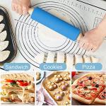 Stainless Steel Rolling Pin with Baking Mat