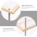 VICASKY Food-grade Pasta Drying Rack with Anti-slip Legs