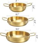 Set of 3 Stainless Steel Ramen Cooking Pots