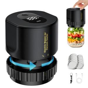 Cordless Electric Vacuum Sealer for Mason Jars