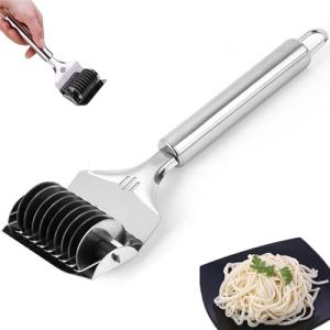 Stainless Steel 2-Piece Pasta Cutter Set