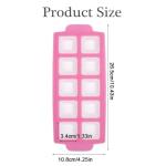 Square Ravioli Mold and Stamp Maker - Pink
