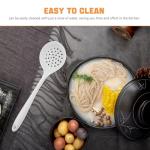 Silicone Skimmer Spoon for Easy Pasta Serving