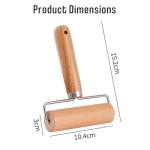 Non-Stick Small Wooden Pizza Baking Roller
