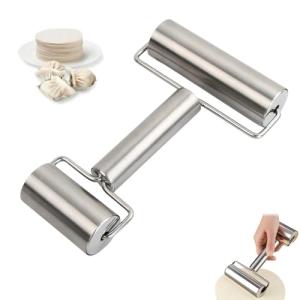 Mini Stainless Steel Rolling Pin for Easy Baking
