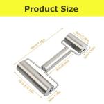 Mini Stainless Steel Rolling Pin for Easy Baking