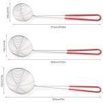 3-Piece Stainless Steel Spider Strainer Set