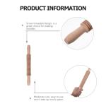 Mobestech 13-Inch Wooden Rolling Pin for Pasta