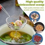 3-Piece Stainless Steel Spider Strainer Set