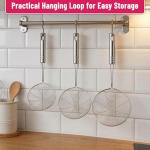 Stainless Steel Skimmer Ladle with Ergonomic Handle