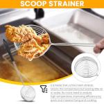 Stainless Steel Fine Mesh Strainer with Long Handle