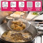 Stainless Steel Skimmer Ladle with Ergonomic Handle