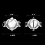 Milisten Stainless Steel Dumpling Maker and Dough Press