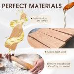 9-Piece Wooden Pasta Making Tool Set