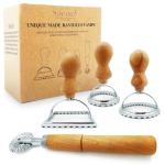 Plantvibes Easy Ravioli Cutter Set with Handles