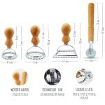 Plantvibes Easy Ravioli Cutter Set with Handles