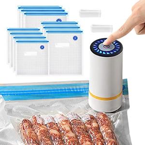 Rechargeable Handheld Vacuum Sealer Set with Bags