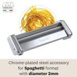 Marcato 2 mm Spaghetti Pasta Cutter Attachment