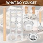 7-Piece Ravioli Cutter and Mould Set
