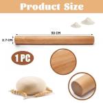 Beech Wood Rolling Pin for Baking and Dough