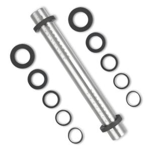 Adjustable Stainless Steel Rolling Pin with Thickness Rings