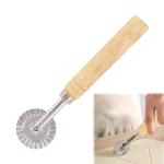 Ergonomic Pasta Cutter with Ravioli Wheel