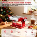Sailnovo 3-in-1 Stainless Steel Pasta Maker