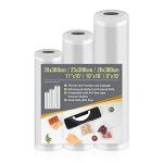 Vacuum Sealer Rolls - 3 Sizes Included