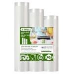 Diboniur Heavy Duty Vacuum Sealer Bags - 3 Rolls