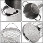 AVLA 4 Quart Stainless Steel Asparagus Steamer