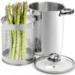 AVLA 4 Quart Stainless Steel Asparagus Steamer