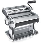Stainless Steel Manual Pasta Maker with Adjustable Thickness