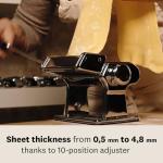 Manual Pasta Maker Set with Ravioli and Spaghetti Tools