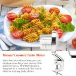 Manual Cavatelli Maker - Hand Crank Pasta Press