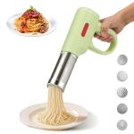 Cordless Electric Pasta Maker with 5 Molds