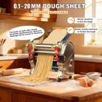 Electric Pasta Maker with Adjustable Thickness Roller