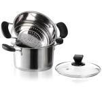 ZENFUN 1.6 Quart Stainless Steel Steamer with Lid