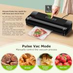 Bonsenkitchen Compact High-Speed Vacuum Sealer Machine