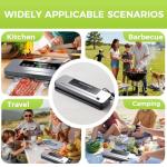 6-in-1 Food Vacuum Sealer with Cutter & Bags