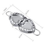 Heart-Shaped Dumpling Maker Tool for Home Cooking