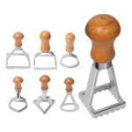 Ravioli Stamp Maker with Wooden Handle