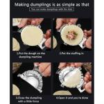 Stainless Steel Dumpling Maker Press with Handle