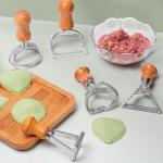 Ravioli Stamp Maker with Wooden Handle
