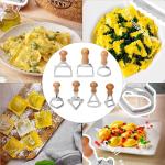Ravioli Stamp Maker with Wooden Handle