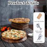 Ravioli Cutter Wheel with Wooden Handle, 6.7