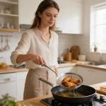 Stainless Steel Spider Strainer for Cooking