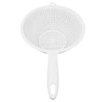White Plastic Colander for Pasta and Vegetables