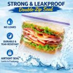 Re-sealable Food Storage Bags - 120 Count