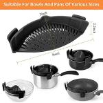 Silicone Snap Strainer for Easy Cooking